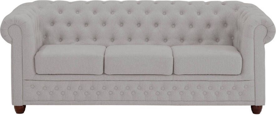 Home affaire Chesterfield-bank New Castle met hoogwaardige capitonnage in chesterfield-design bxdxh: 203x86x72