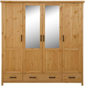 Home affaire Draaideurkast ADRIANA van massief hout