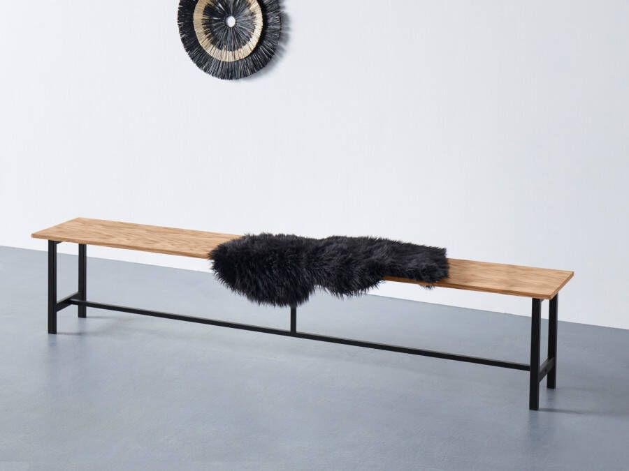 Home affaire Eetbank Sare Met echt houtfineer van eiken