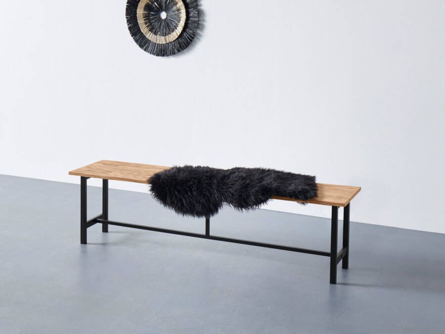 Home affaire Eetbank Sare Met echt houtfineer van eiken