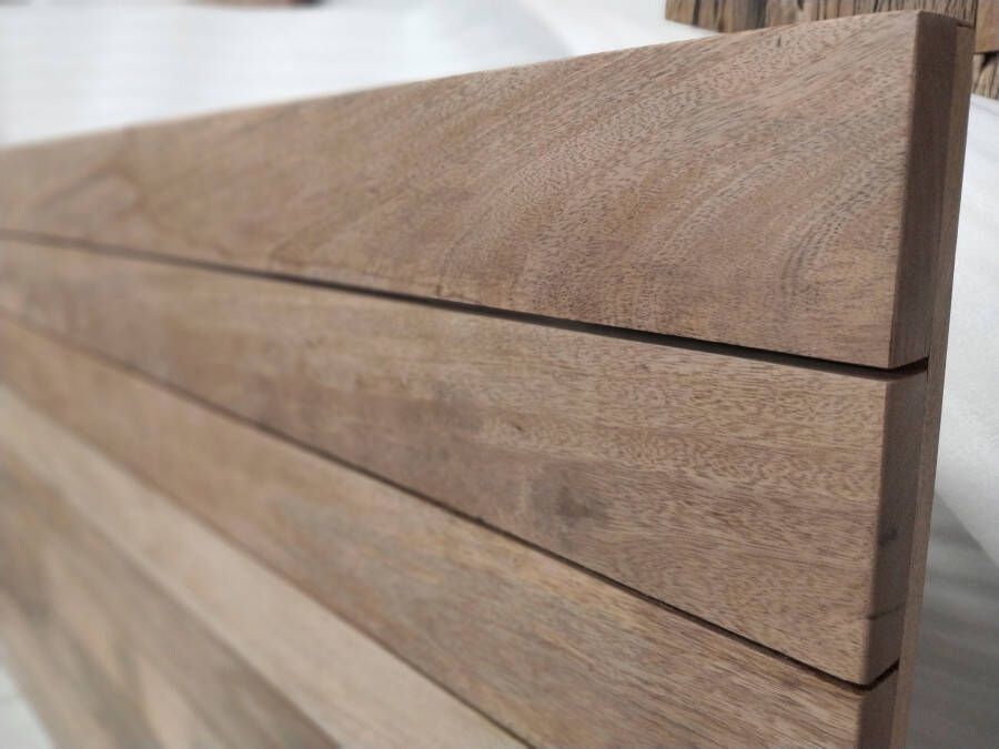 Home affaire Eettafel Aletsch gemaakt van onbehandeld hout gerecycled steigerhout