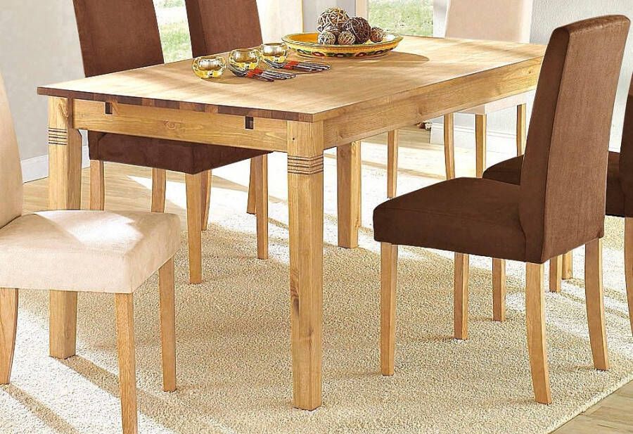 Home affaire Eettafel keuze met lade van massief grenen fsc -gecertificeerd