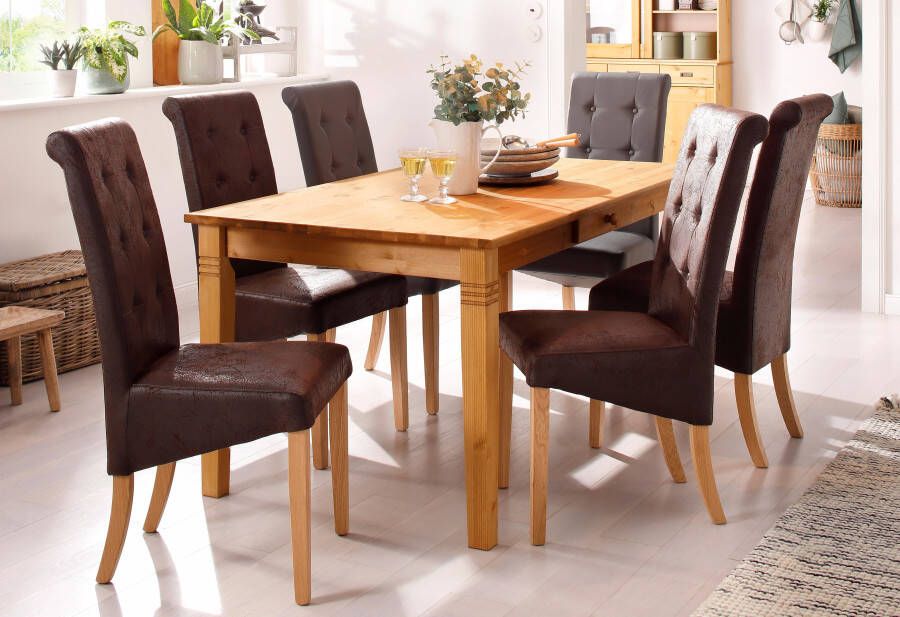 Home affaire Eettafel naar keuze met lade