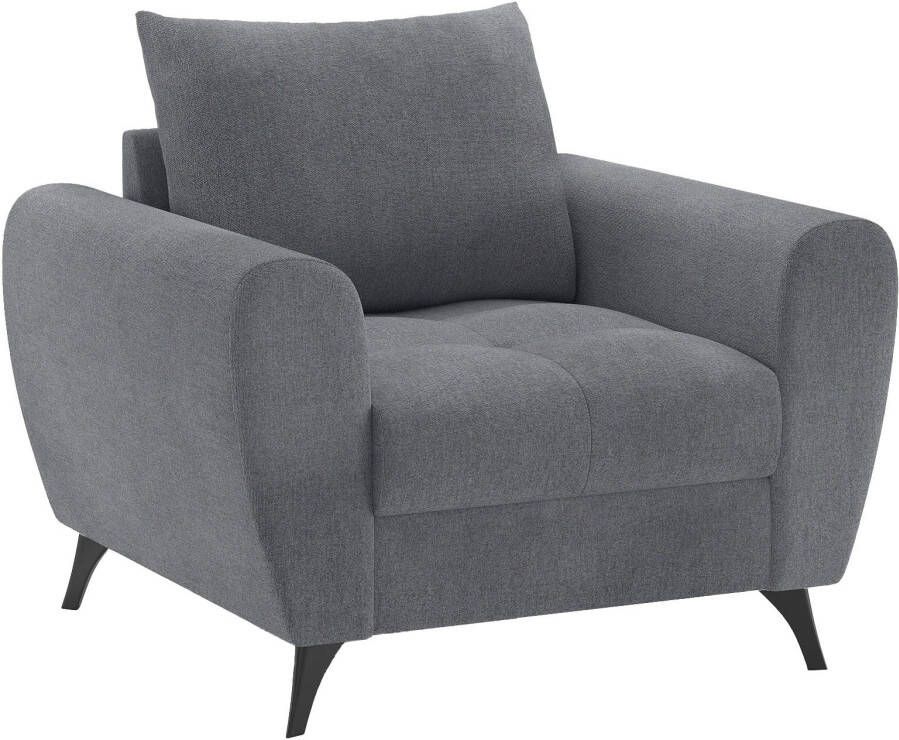 Mr. Couch Home affaire Fauteuil Blackburn II geschikt voor de set optioneel met koudschuim