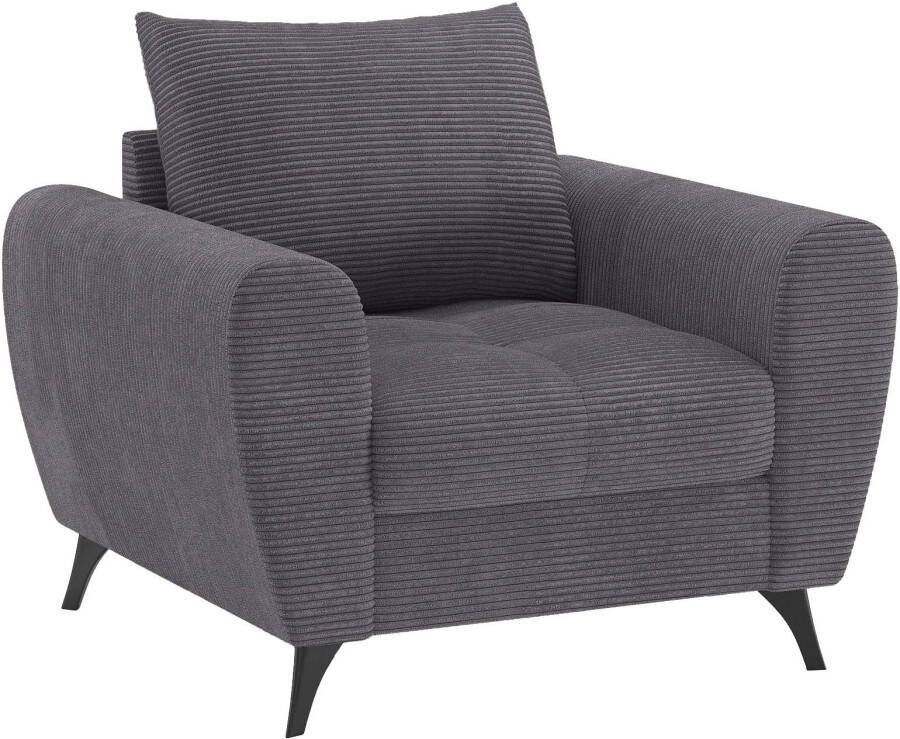 Mr. Couch Home affaire Fauteuil Blackburn II Passend bij de set met koudschuimvering tot 140 kg belastbaar