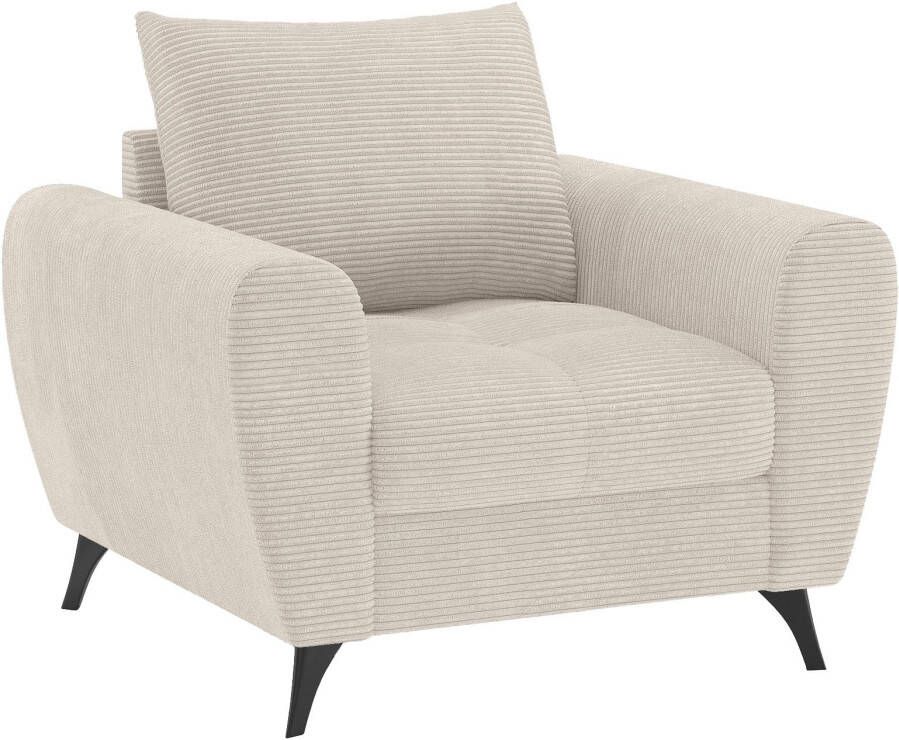 Mr. Couch Home affaire Fauteuil Blackburn II Passend bij de set met koudschuimvering tot 140 kg belastbaar