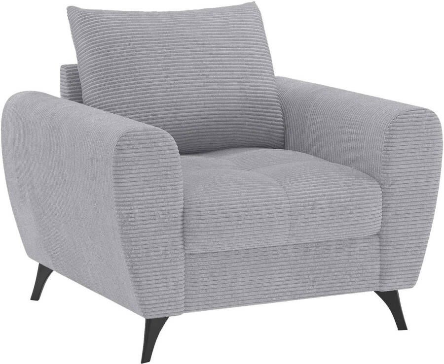 Mr. Couch Home affaire Fauteuil Blackburn II Passend bij de set met koudschuimvering tot 140 kg belastbaar