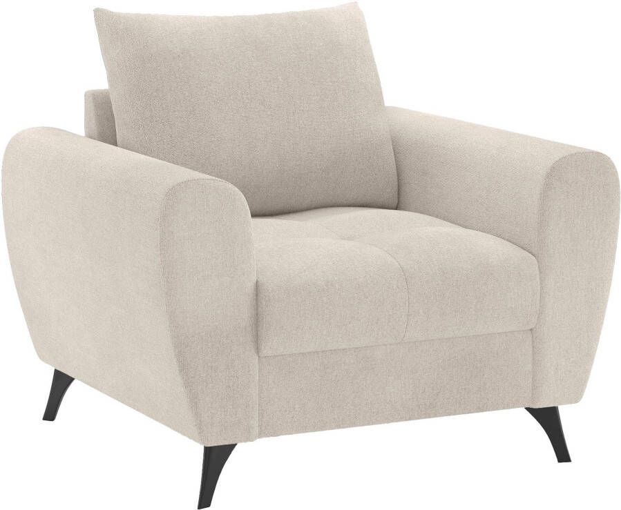 Mr. Couch Home affaire Fauteuil Blackburn II Passend bij de set met koudschuimvering tot 140 kg belastbaar