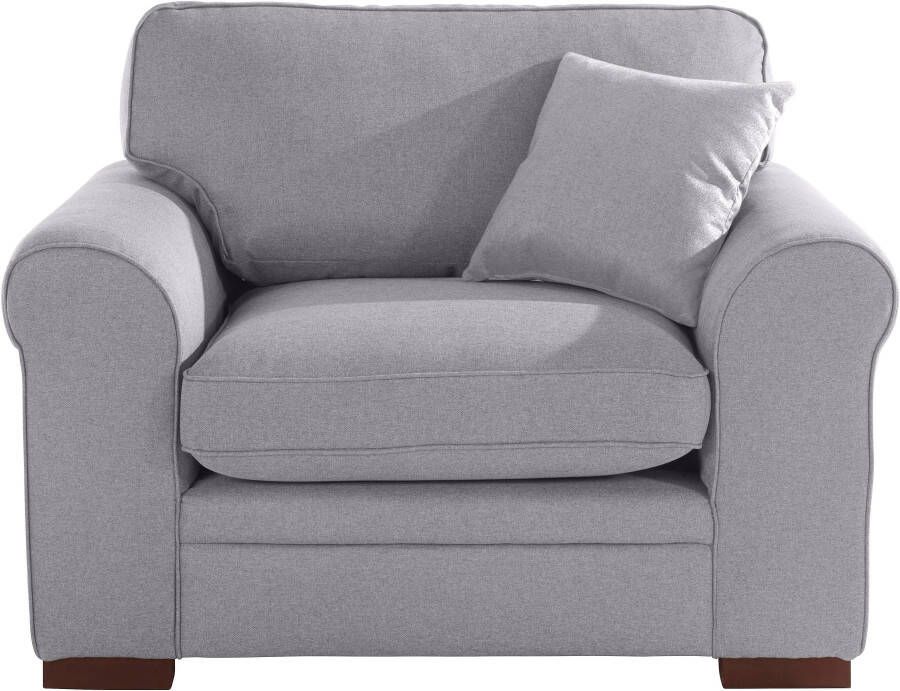 Home affaire Fauteuil Broughton zachte bekleding passend bij de serie "broughton" in 3 soorten bekleding