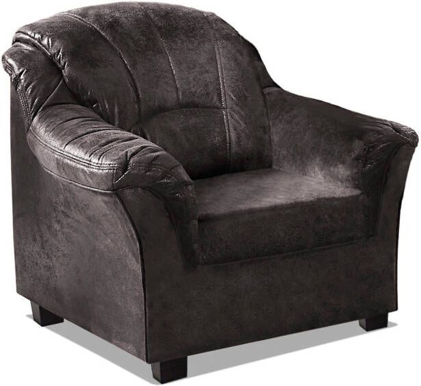 Home affaire Fauteuil Boedapest tijdloos en elegant comfortabele armleuningen (set)