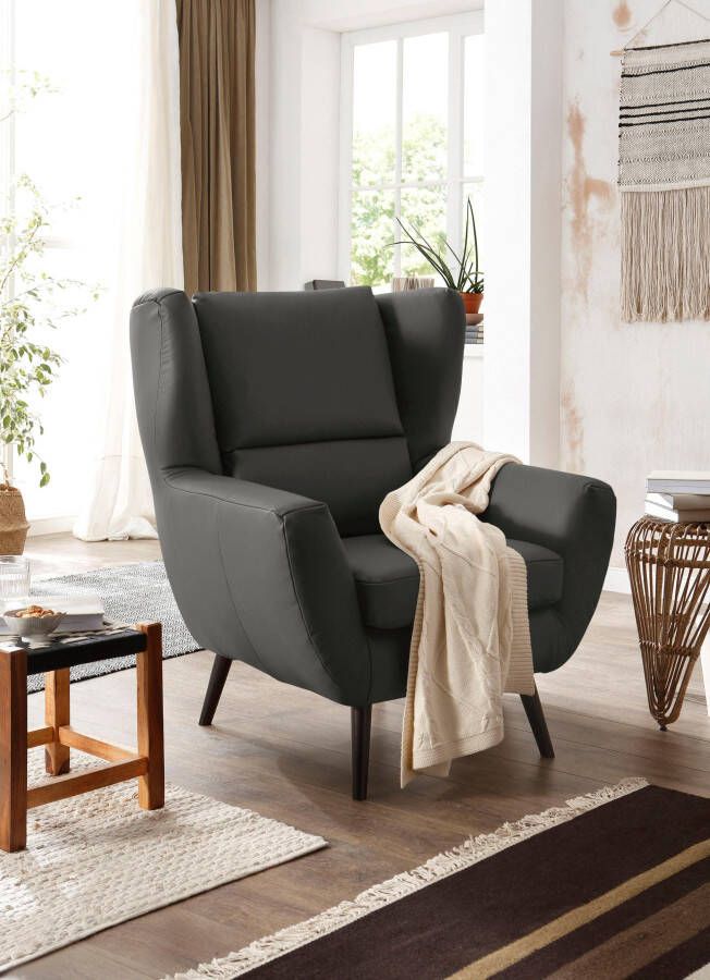 Home affaire Fauteuil Forli ook in naturleder