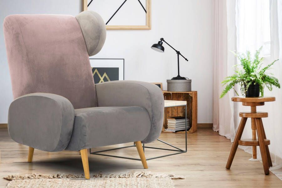 Home affaire Fauteuil Gox in buitengewoon stijlvolle look