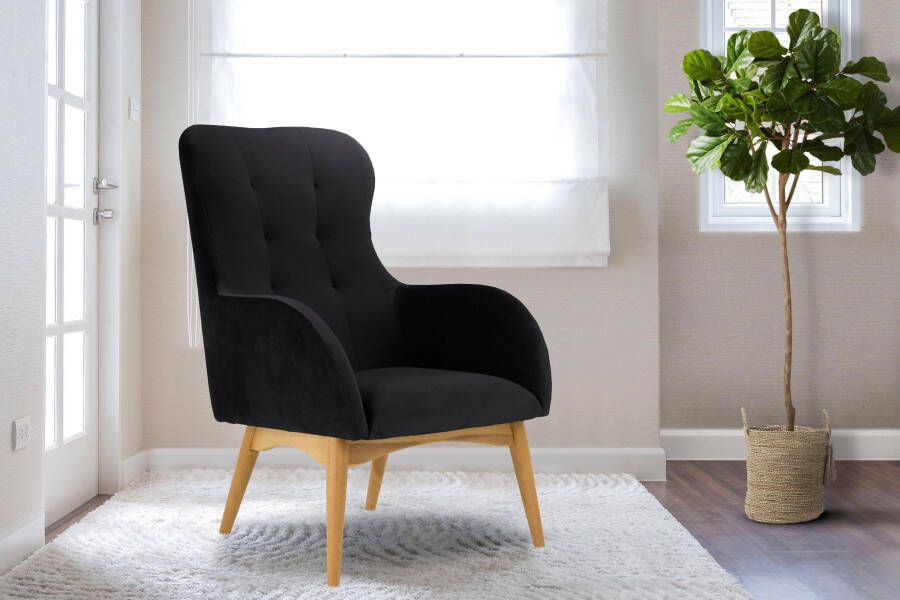 Home affaire Fauteuil Leonarda fijne quilten in de rug