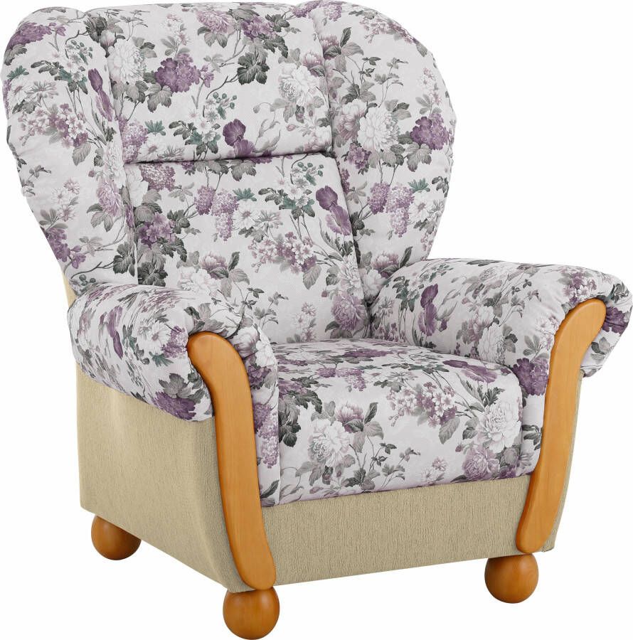 Home affaire Fauteuil Milano Hoge leunstoel (set)