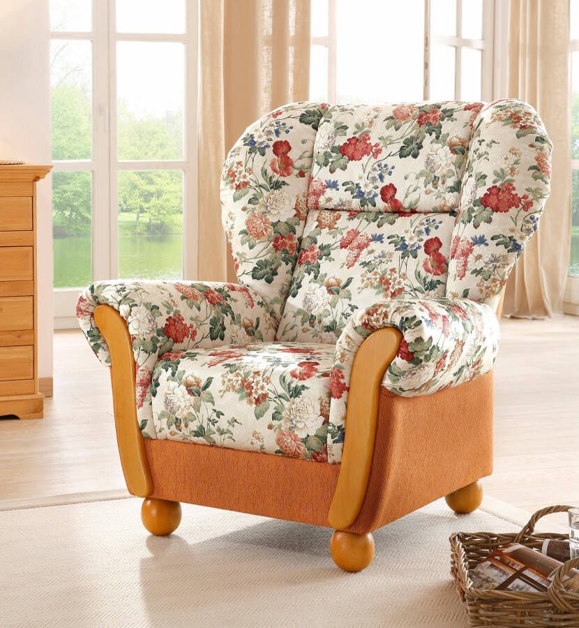 Home affaire Fauteuil Milano Hoge leunstoel (set)