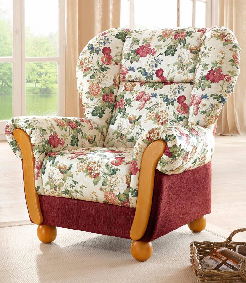 Home affaire Fauteuil Milano Hoge leunstoel (set)