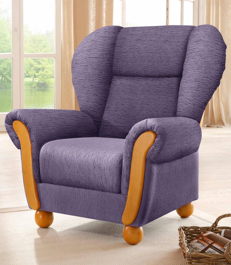 Home affaire Fauteuil Milano Hoge rug