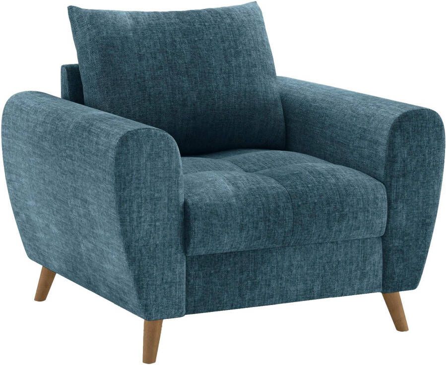 Mr. Couch Home affaire Fauteuil Penelope luxe Passend bij de set met koudschuimvering tot 140 kg belastbaar