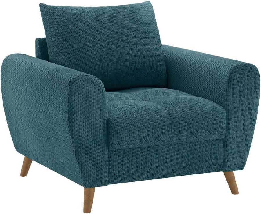 Mr. Couch Home affaire Fauteuil Penelope luxe Passend bij de set met koudschuimvering tot 140 kg belastbaar