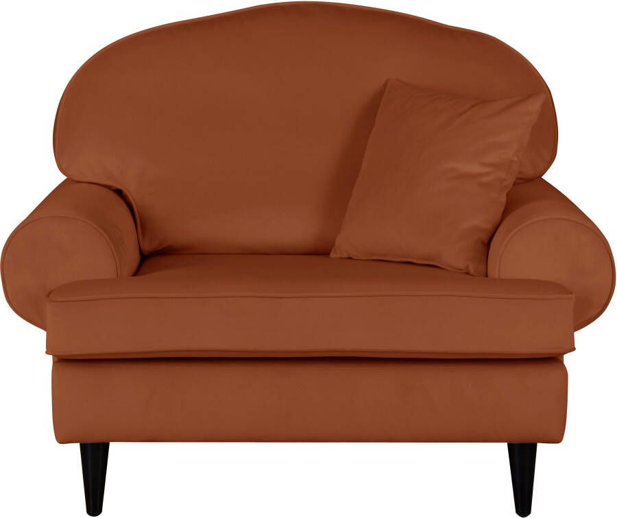Home affaire Fauteuil Vitreux ook in bouclé-bekleding bxhxd: 117x100x95 cm