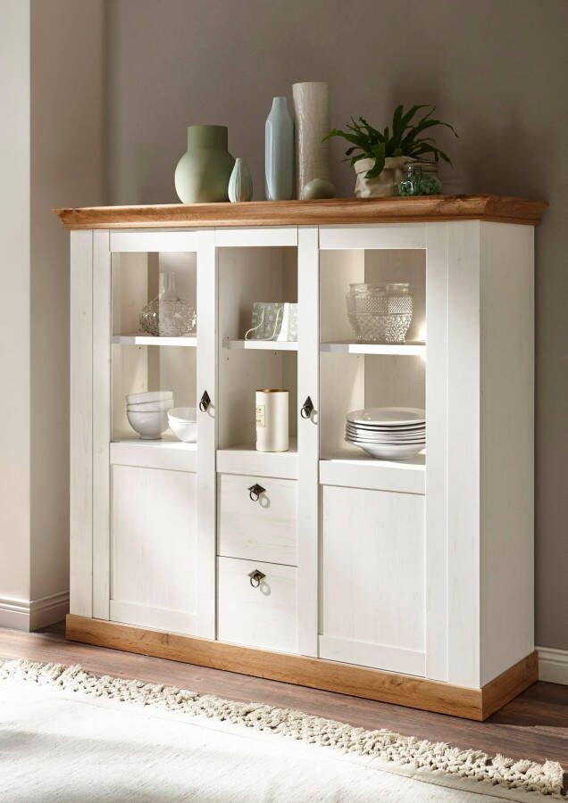 Home affaire Highboard Cremona Breedte 148 cm