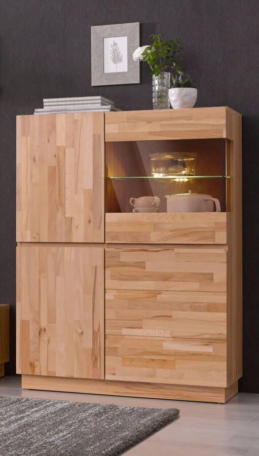 Home affaire Highboard Hoogte 120 cm