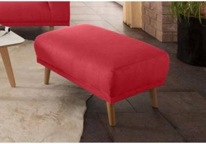 Home affaire Hocker Lasse met houten voetjes