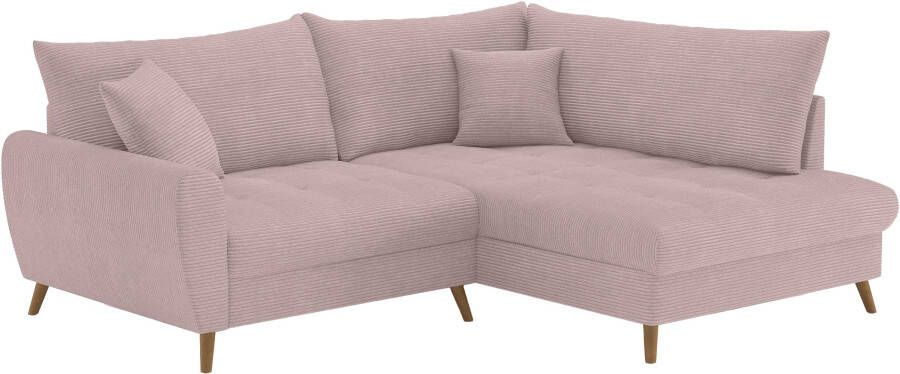 Mr. Couch Home affaire Hoekbank Blackburn II Optioneel met koudschuimvering tot 140 kg belastbaar
