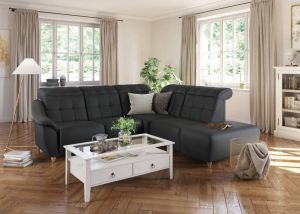 Home affaire Hoekbank Bostone Verstelbaar hoofdeind op ieder zitoppervlak naar keuze relaxfunctie ook in leer (2 stuks)