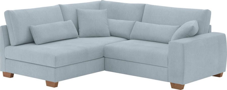 Mr. Couch Home affaire Hoekbank Helena Met binnenvering optioneel met bed en pocketvering