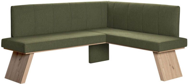 Home affaire Hoekbank Nina keukenbank gestoffeerde bank eettafelbank breedte 185x 150 cm