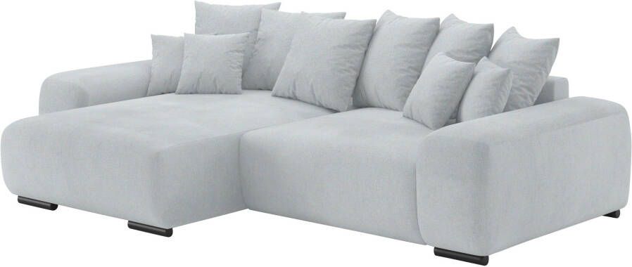 Mr. Couch Home affaire Hoekbank Riveo luxe met duraspring-pocketveringkern belastbaar tot 140 kg