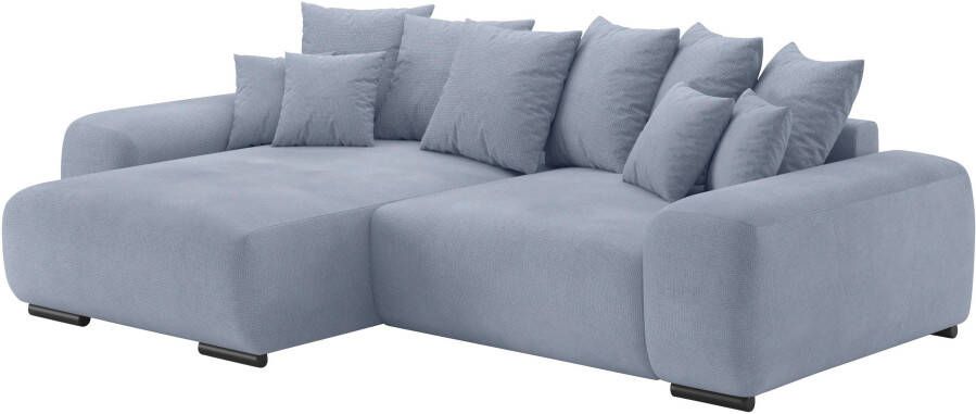 Mr. Couch Home affaire Hoekbank Riveo luxe met duraspring-pocketveringkern belastbaar tot 140 kg