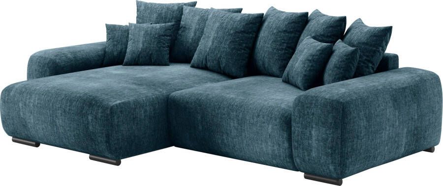 Mr. Couch Home affaire Hoekbank Sundance II Doorlopende slaper met EasyBett-slaapfunctie bedlade