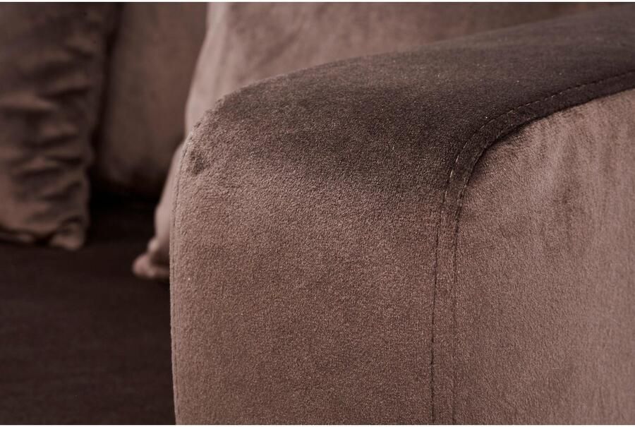 Home affaire 2-zitsbank Renesse los kussen opstaande naad aan zitkussen