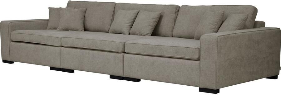 Home affaire 3-zitsbank Skara Loungebank met binnenveringsinterieur in vele overtrekkwaliteiten