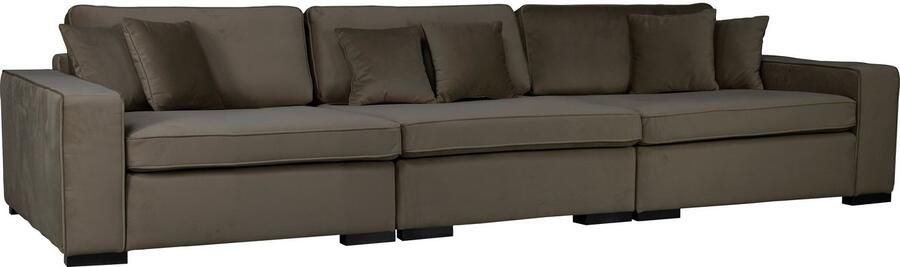 Home affaire 3-zitsbank Skara Loungebank met binnenveringsinterieur in vele overtrekkwaliteiten