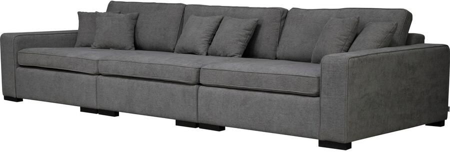 Home affaire 3-zitsbank Skara Loungebank met binnenveringsinterieur in vele overtrekkwaliteiten