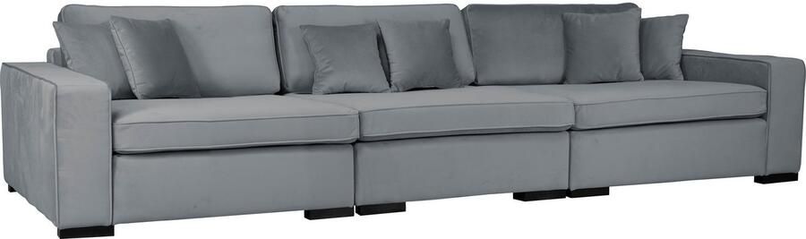 Home affaire 3-zitsbank Skara Loungebank met binnenveringsinterieur in vele overtrekkwaliteiten