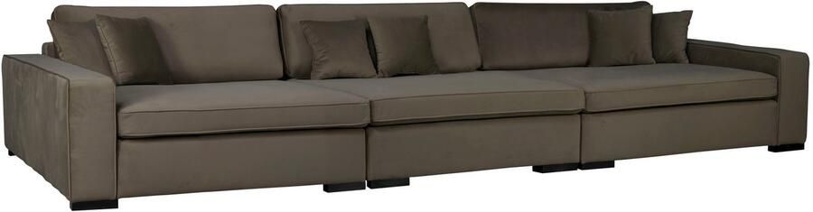 Home affaire 3-zitsbank Skara XXL Loungebank XXL met binnenveringsinterieur in vele overtrekkwaliteiten