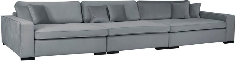 Home affaire 3-zitsbank Skara XXL Loungebank XXL met binnenveringsinterieur in vele overtrekkwaliteiten