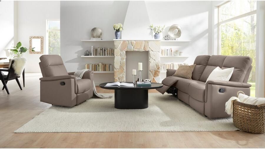Home affaire Relaxfauteuil Southbrook TV-stoel met slaapfunctie woonkamer functie-stoel