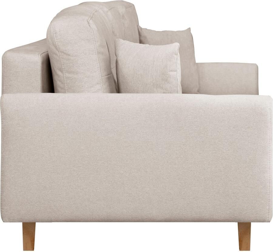 Home affaire 3-zitsbank TRIPLO optioneel slaapbank met bedlade afmetingen B D H: 215 100 89 cm