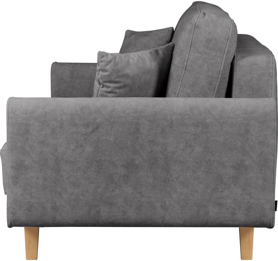 Home affaire 3-zitsbank TRIPLO optioneel slaapbank met bedlade afmetingen B D H: 215 100 89 cm