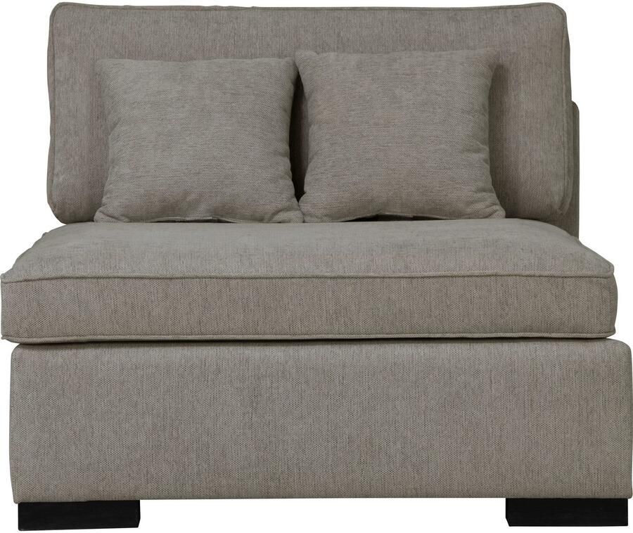 Home affaire Bank-middenelement Skara Module voor zelf samenstellen in vele stofkwaliteiten