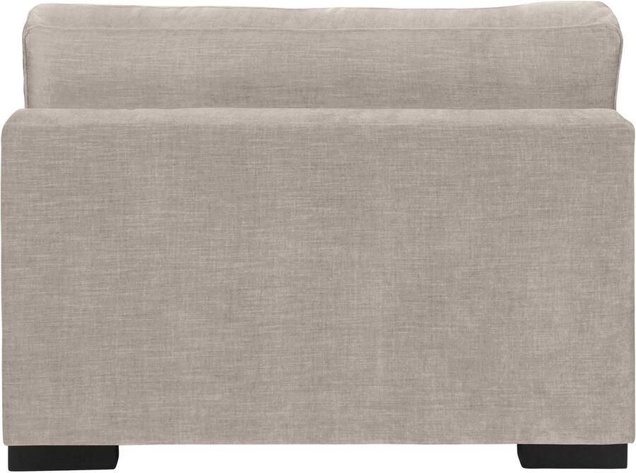 Home affaire Bank-middenelement Skara XXL Module XXL voor zelf samenstellen in vele stofkwaliteiten