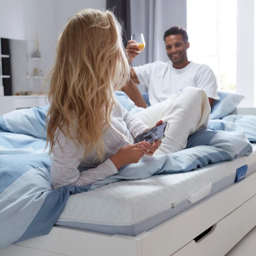 Home affaire Beddengoed Sari in verschillende kwaliteiten maritieme beddengoed met strepen