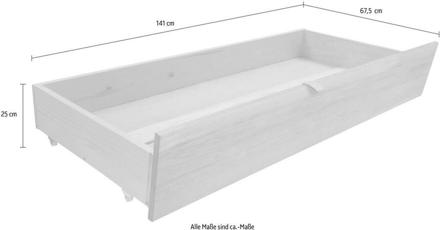 Home affaire Bedlade Ultima in een set van 2 passend bij het bed "ultima"