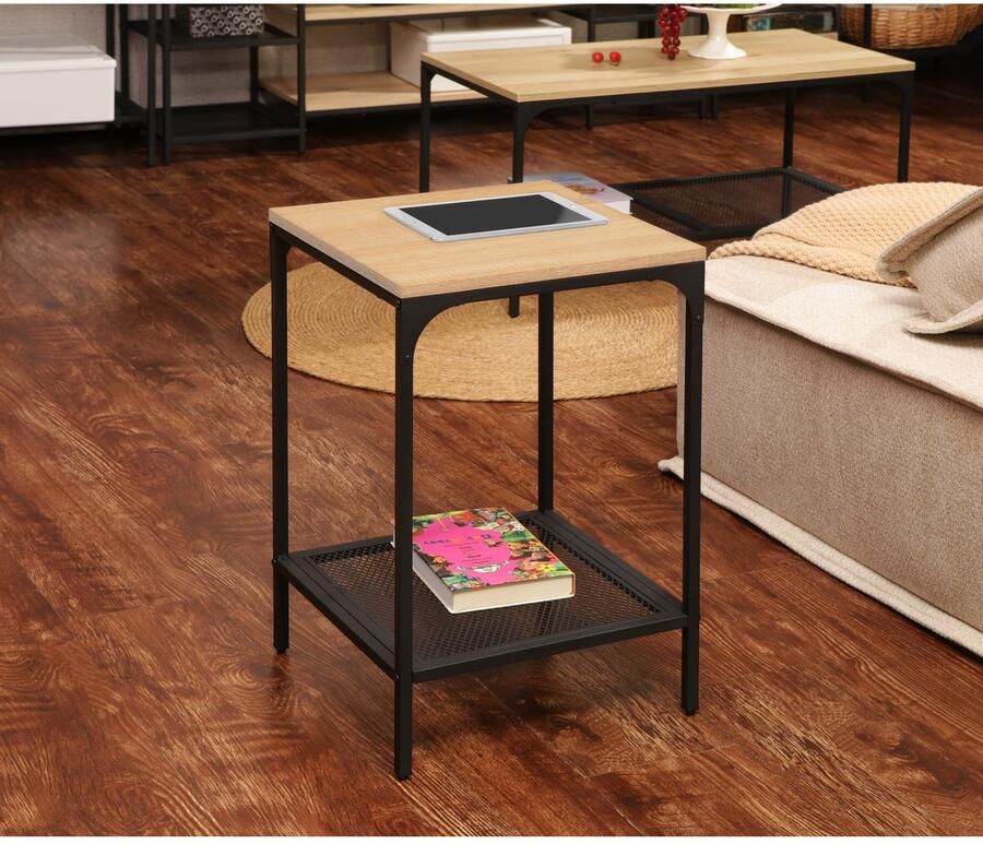 Home affaire Bijzettafel Lovie TOPSELLER! OTTOs keuze met abs-rand verstelbare voeten en compacte afmetingen breedte 40 cm