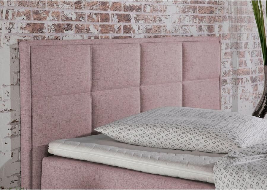 Home affaire Boxspring Casey in 5 breedten 3 uitvoeringen 2 hardheden stiksels topmatras